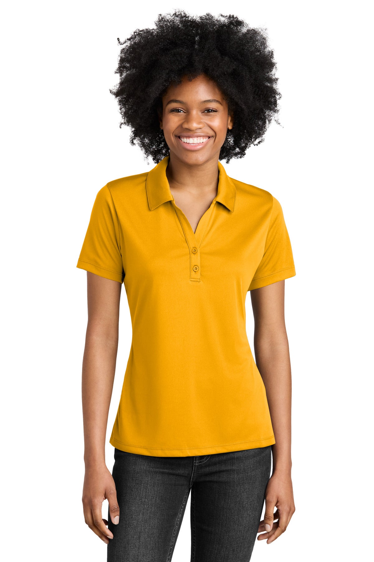 Sport-Tek Women's PosiCharge Competitor Polo - Gold
