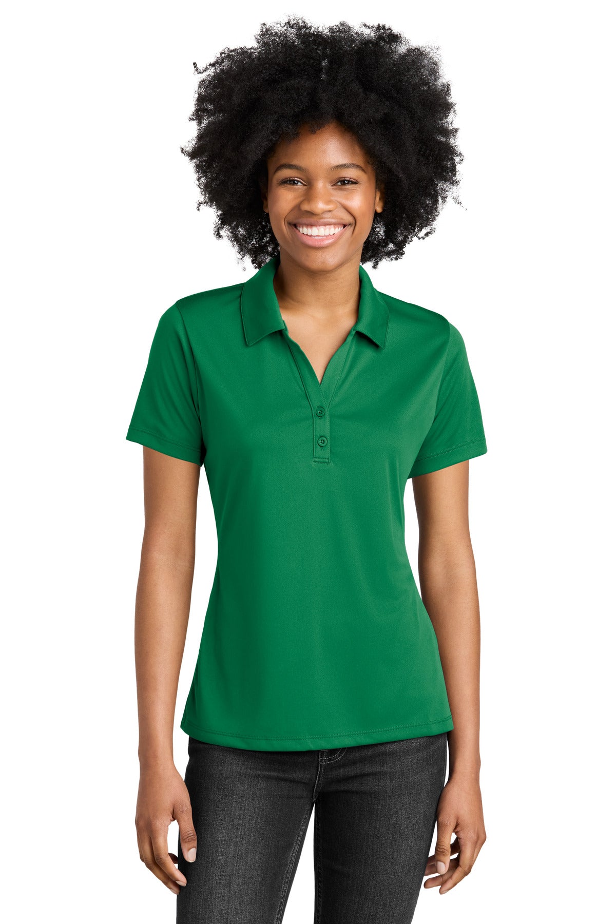 Sport-Tek Women's PosiCharge Competitor Polo - Kelly Green