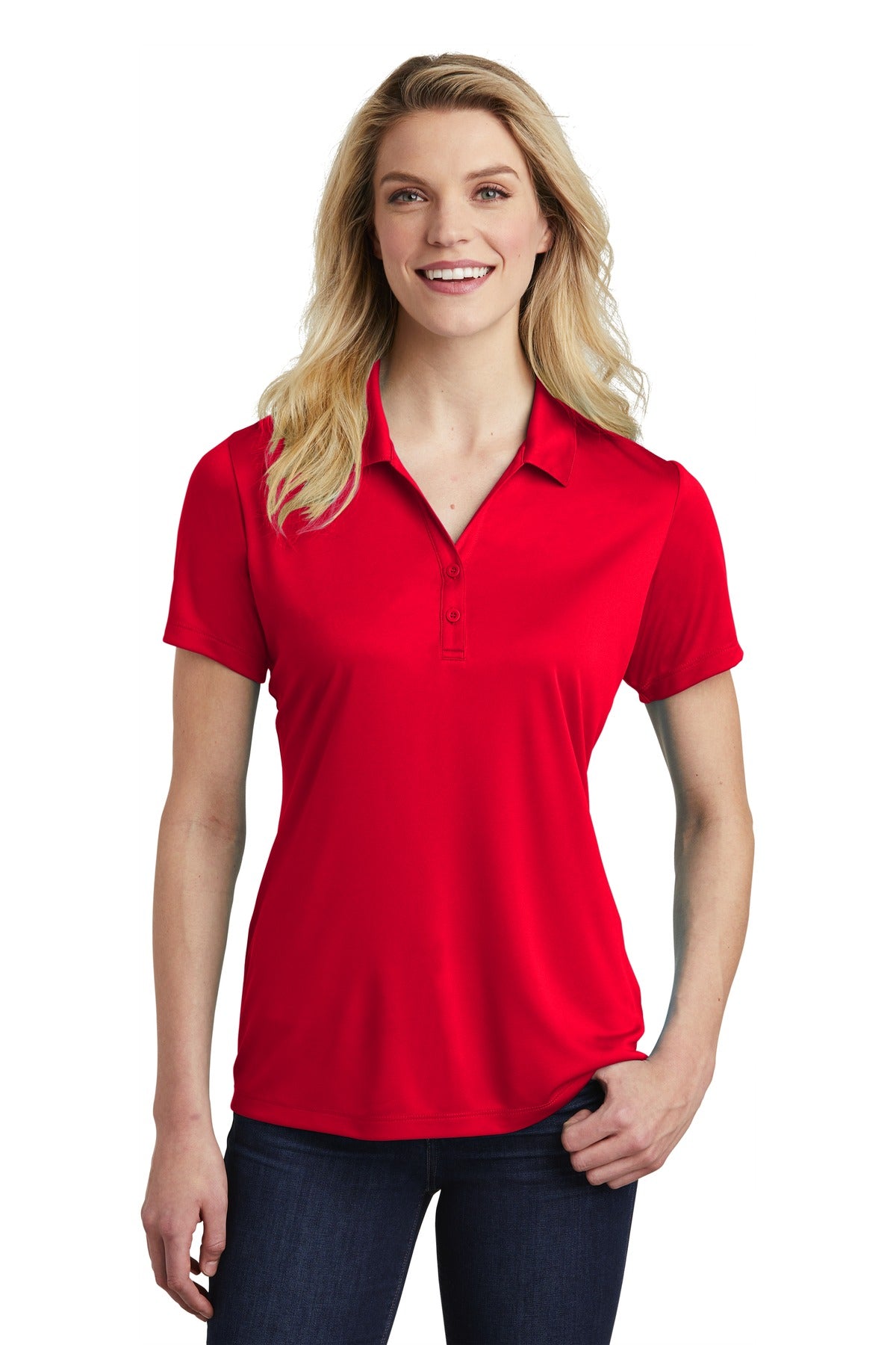 Sport-Tek Women's PosiCharge Competitor Polo - True Red