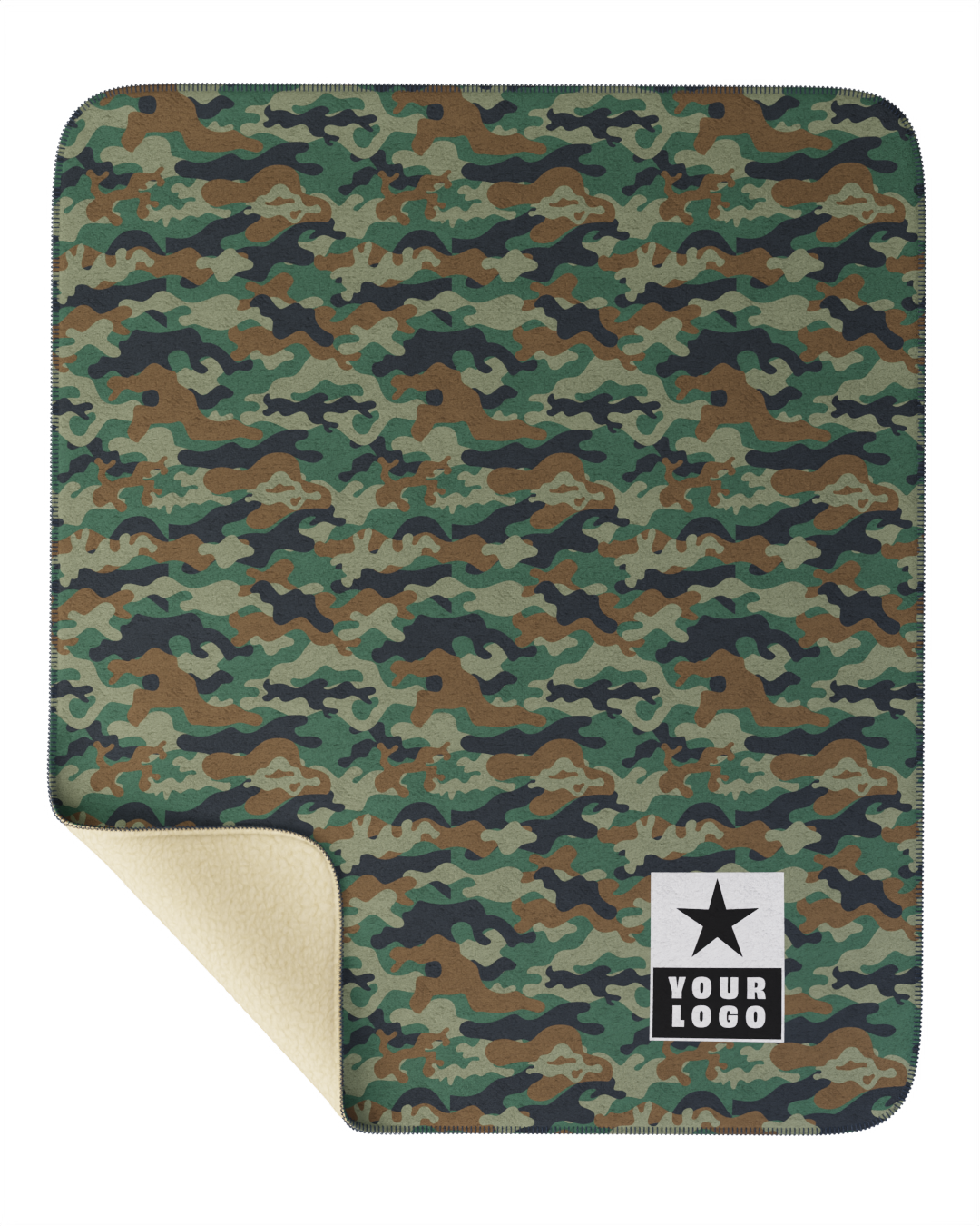 Mink Sherpa Custom Blanket