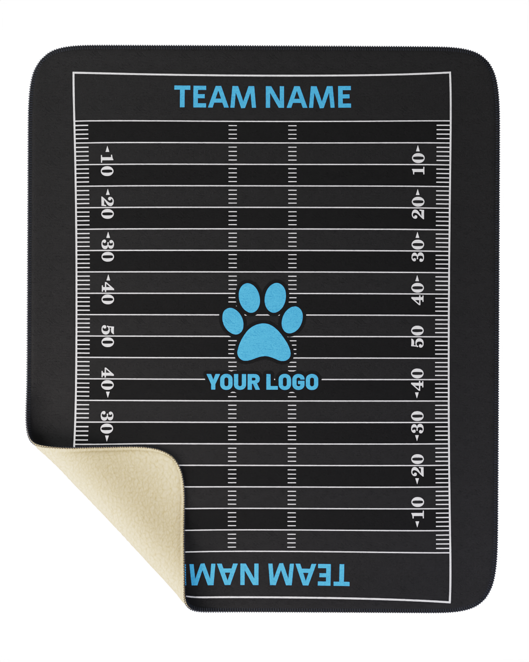 Mink Sherpa Custom Blanket