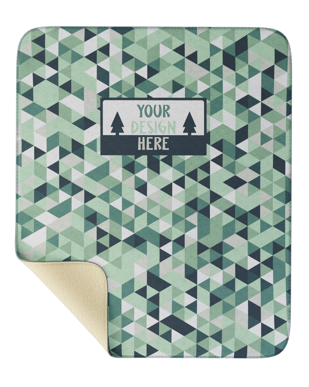 Mink Sherpa Custom Blanket