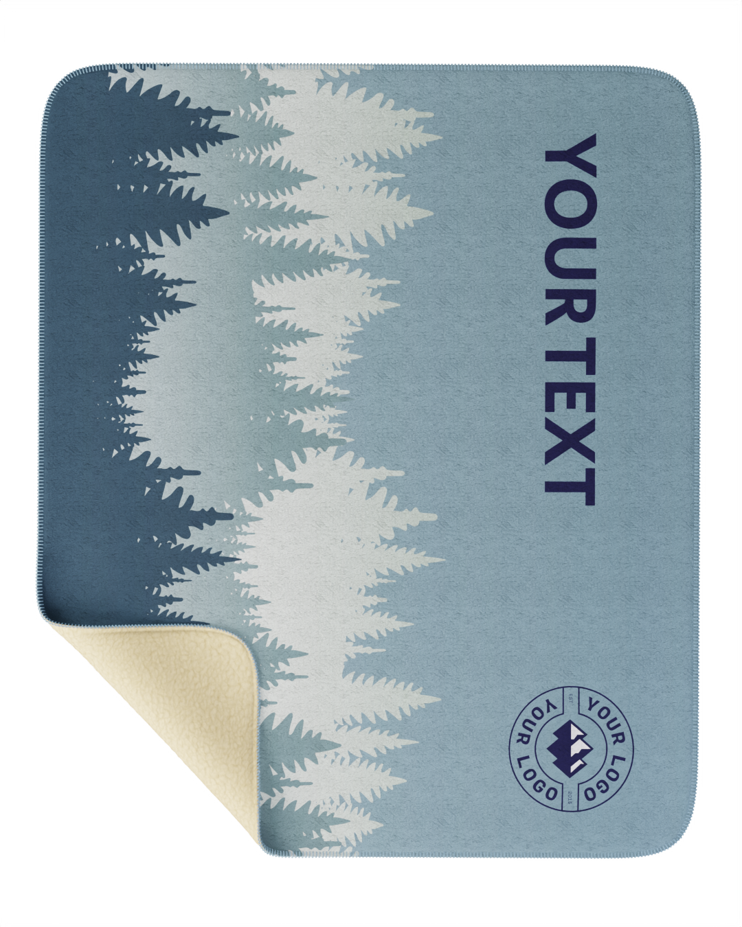 Mink Sherpa Custom Blanket