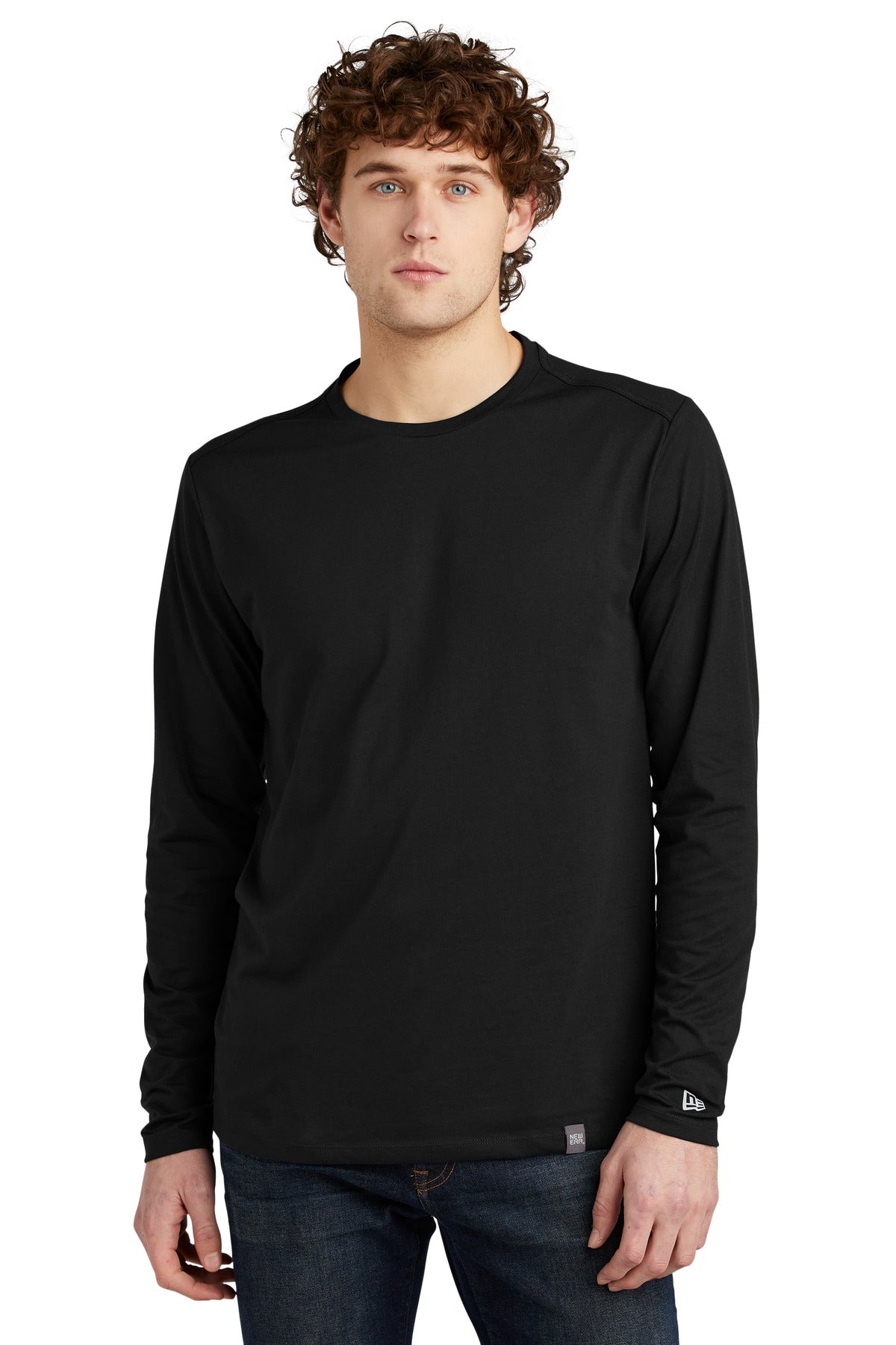 New Era Heritage Blend Long Sleeve Crew Tee