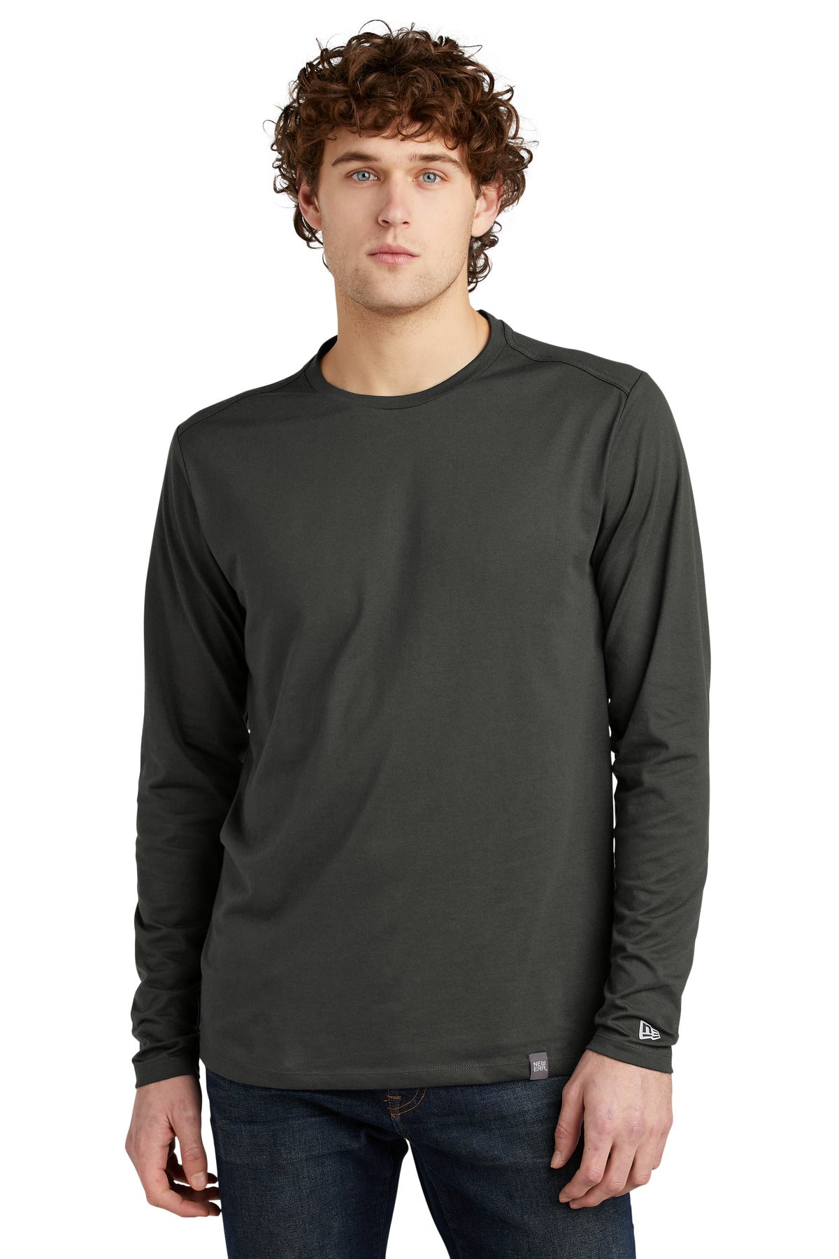 New Era Heritage Blend Long Sleeve Crew Tee