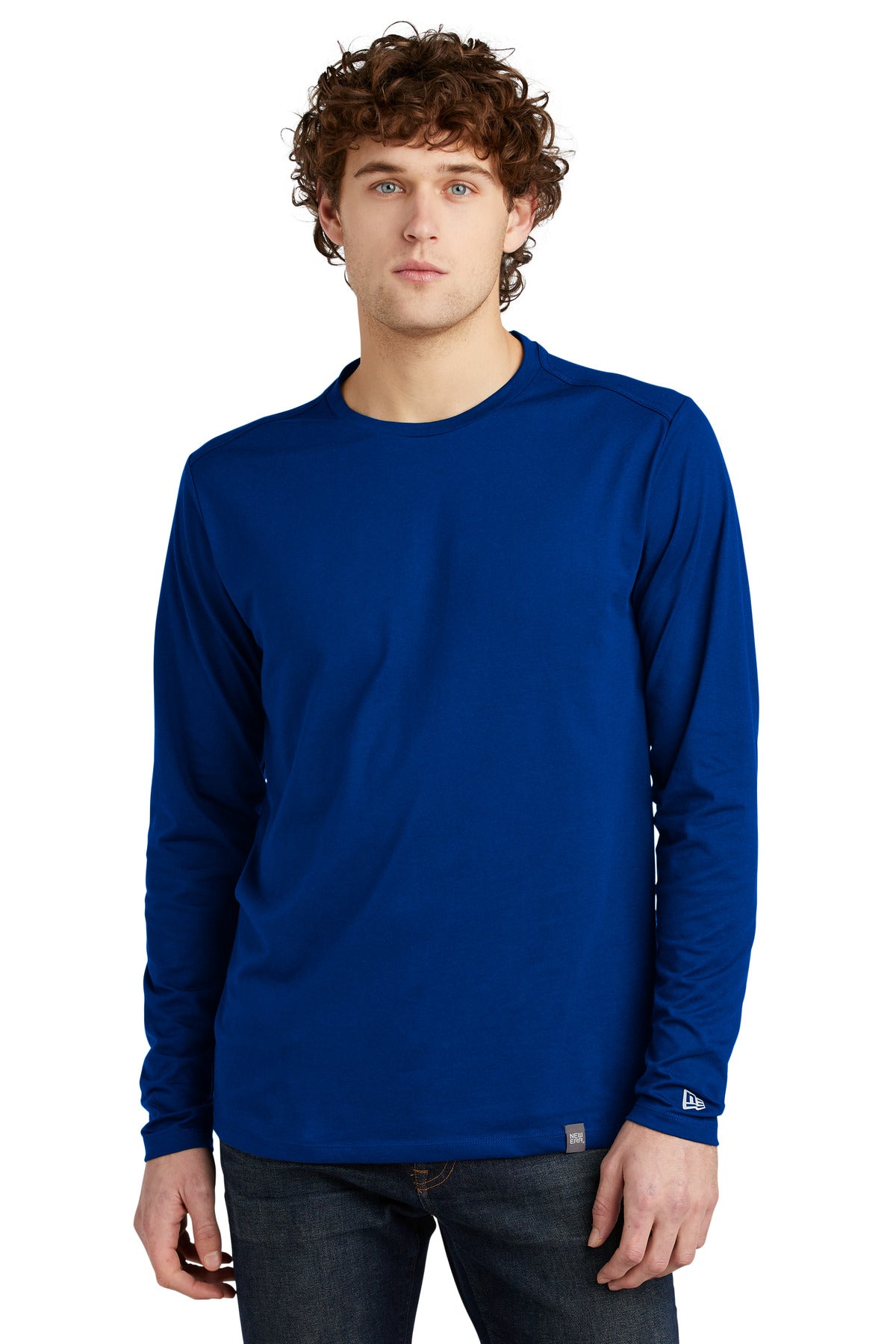 New Era Heritage Blend Long Sleeve Crew Tee