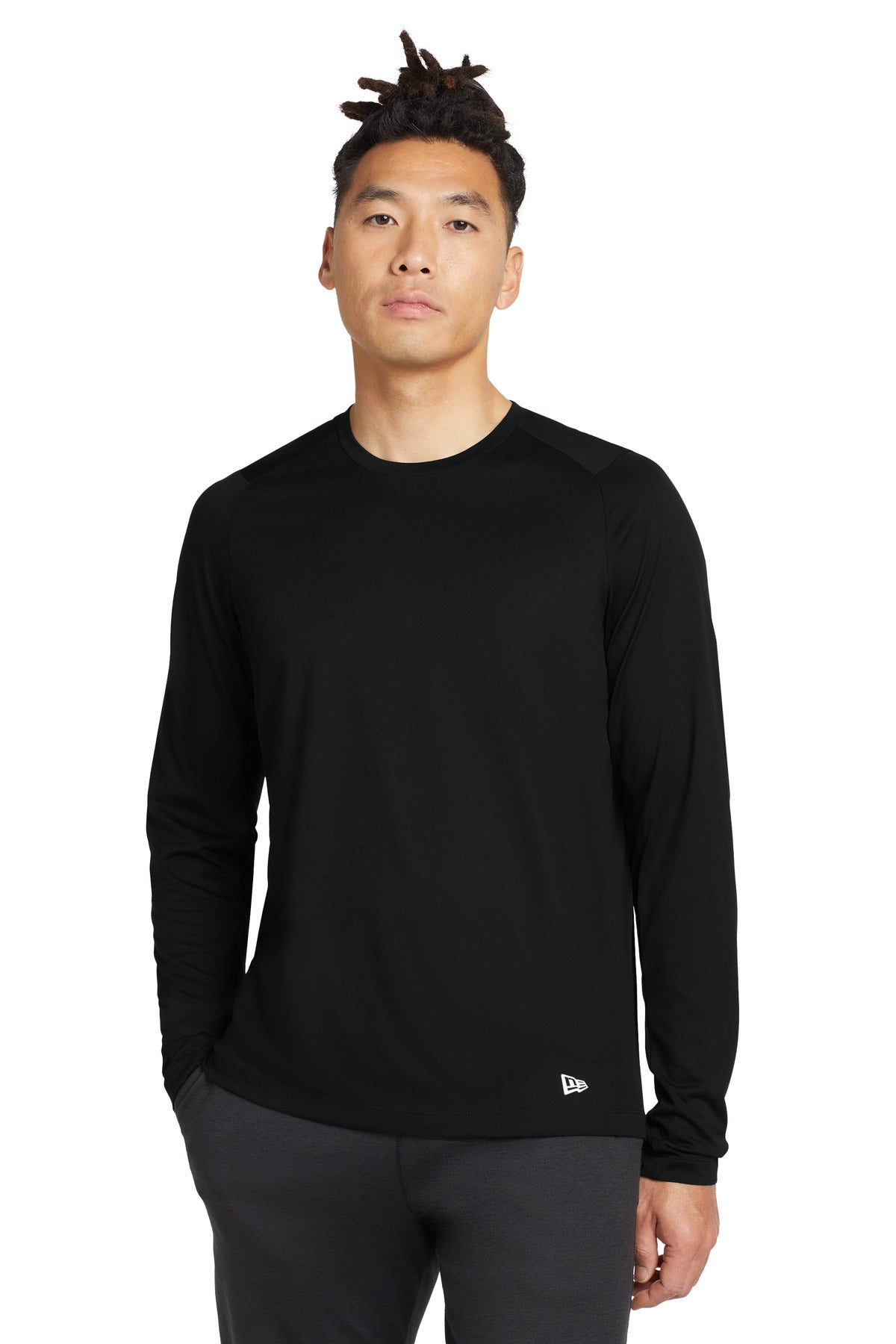 New Era Series Performance Long Sleeve Crew Tee