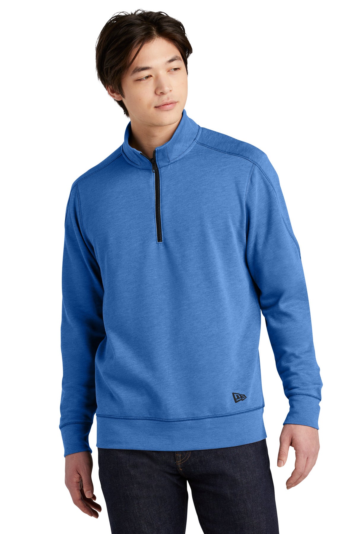 New Era  Tri-Blend Fleece 1/4-Zip Pullover