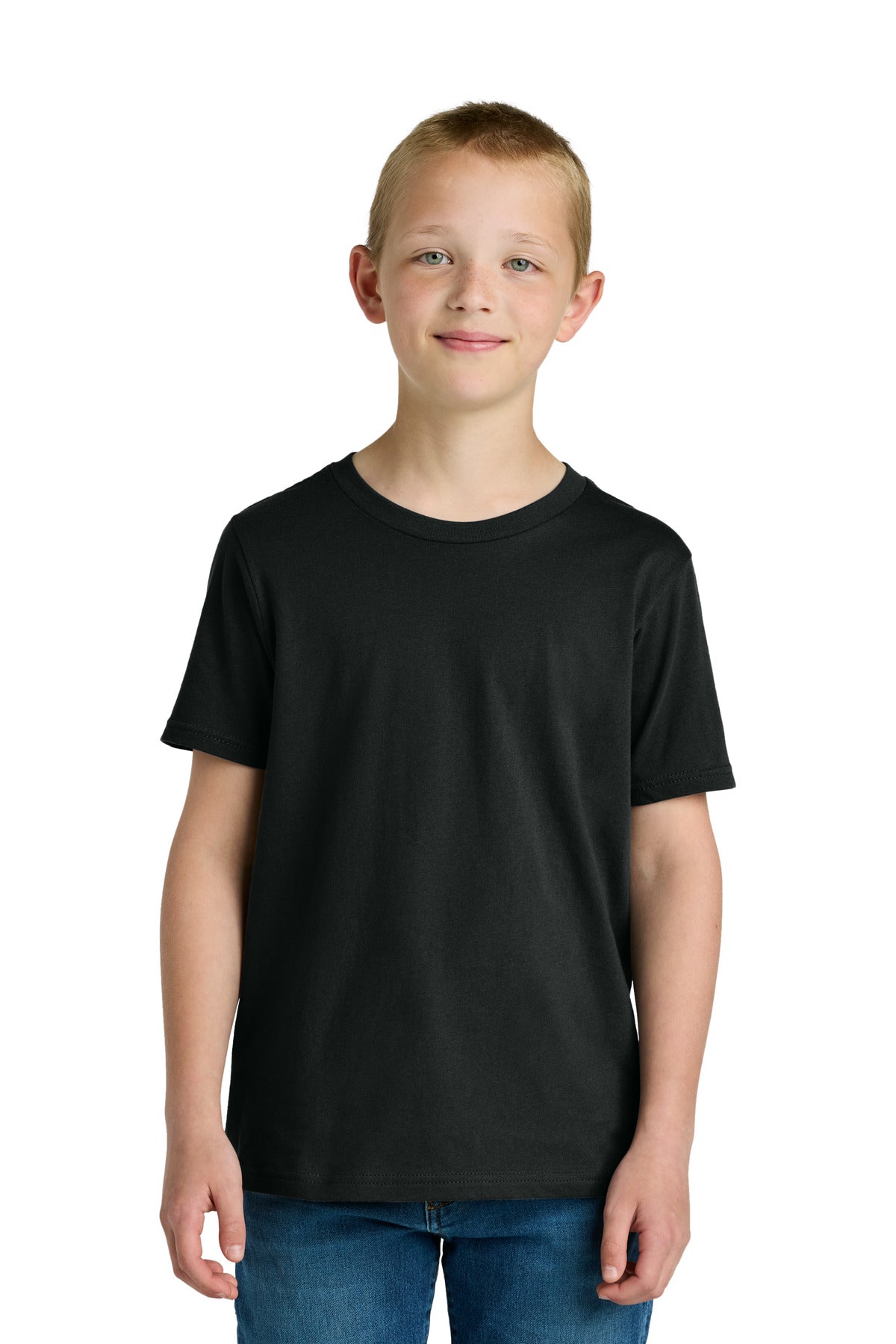 Next Level Apparel Youth Cotton Tee - Black
