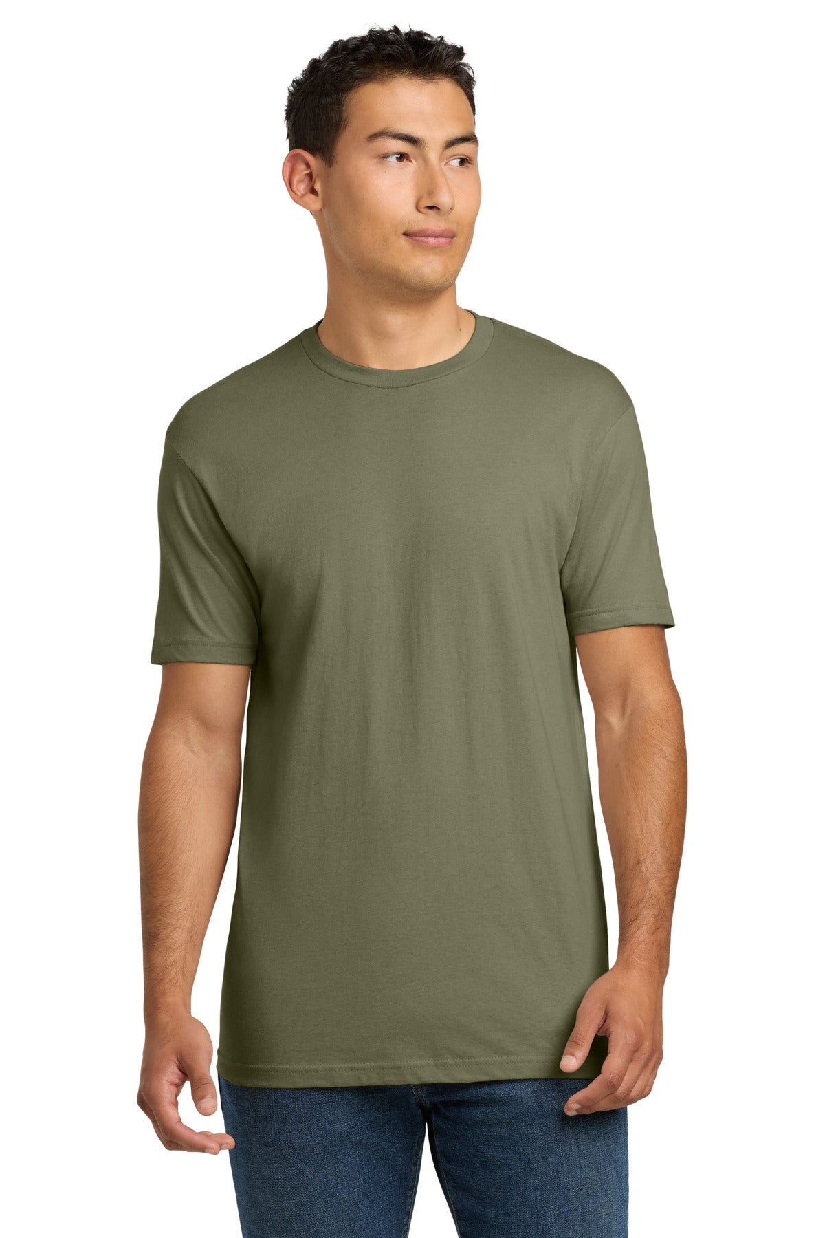 Next Level Apparel Adult Cotton Tee - Light Olive