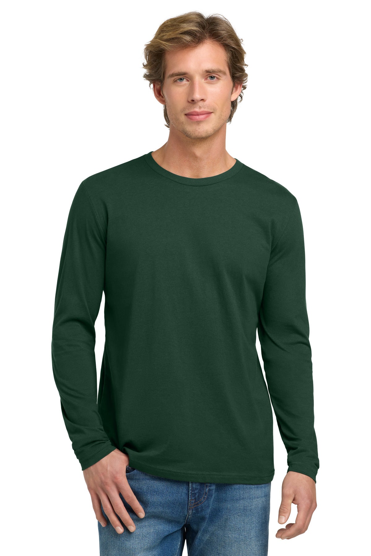 Next Level Apparel Cotton Long Sleeve Tee