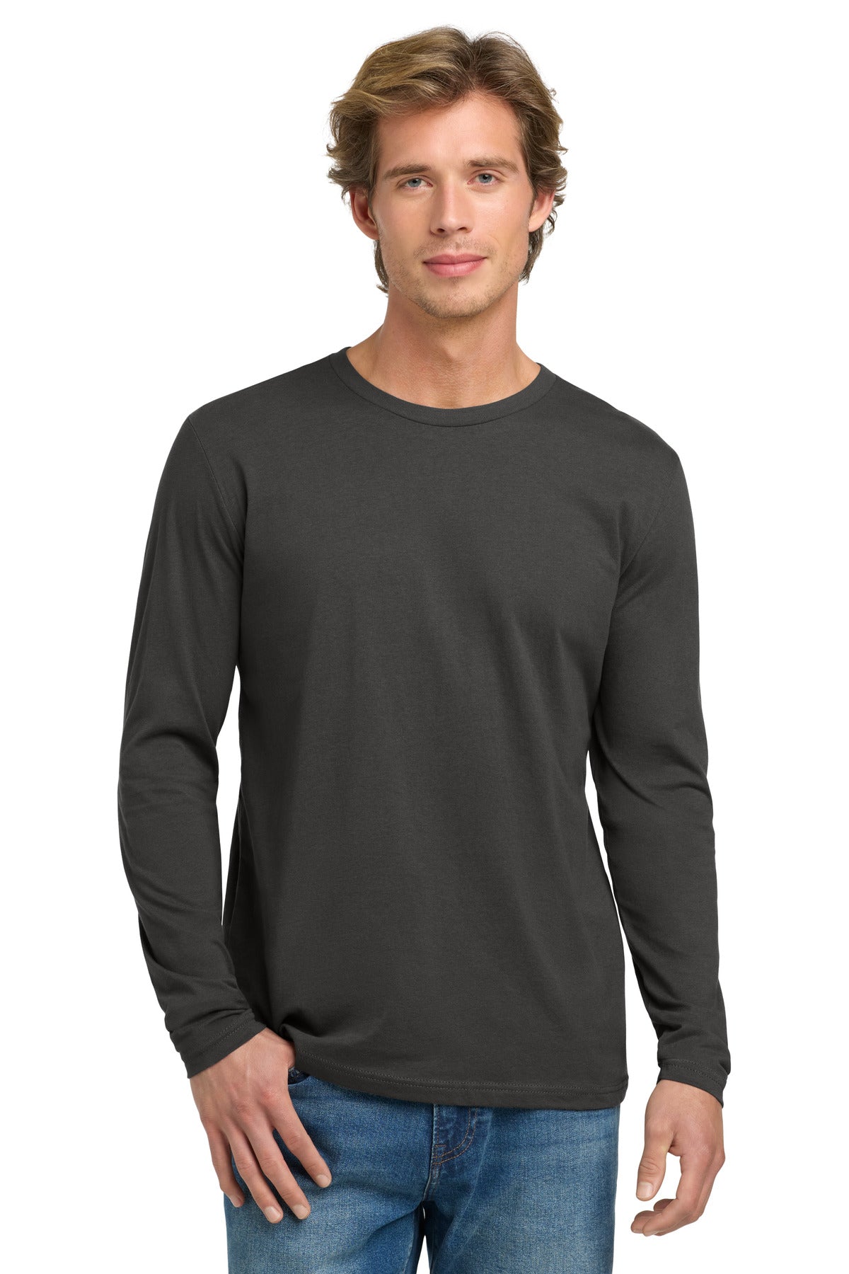 Next Level Apparel Cotton Long Sleeve Tee