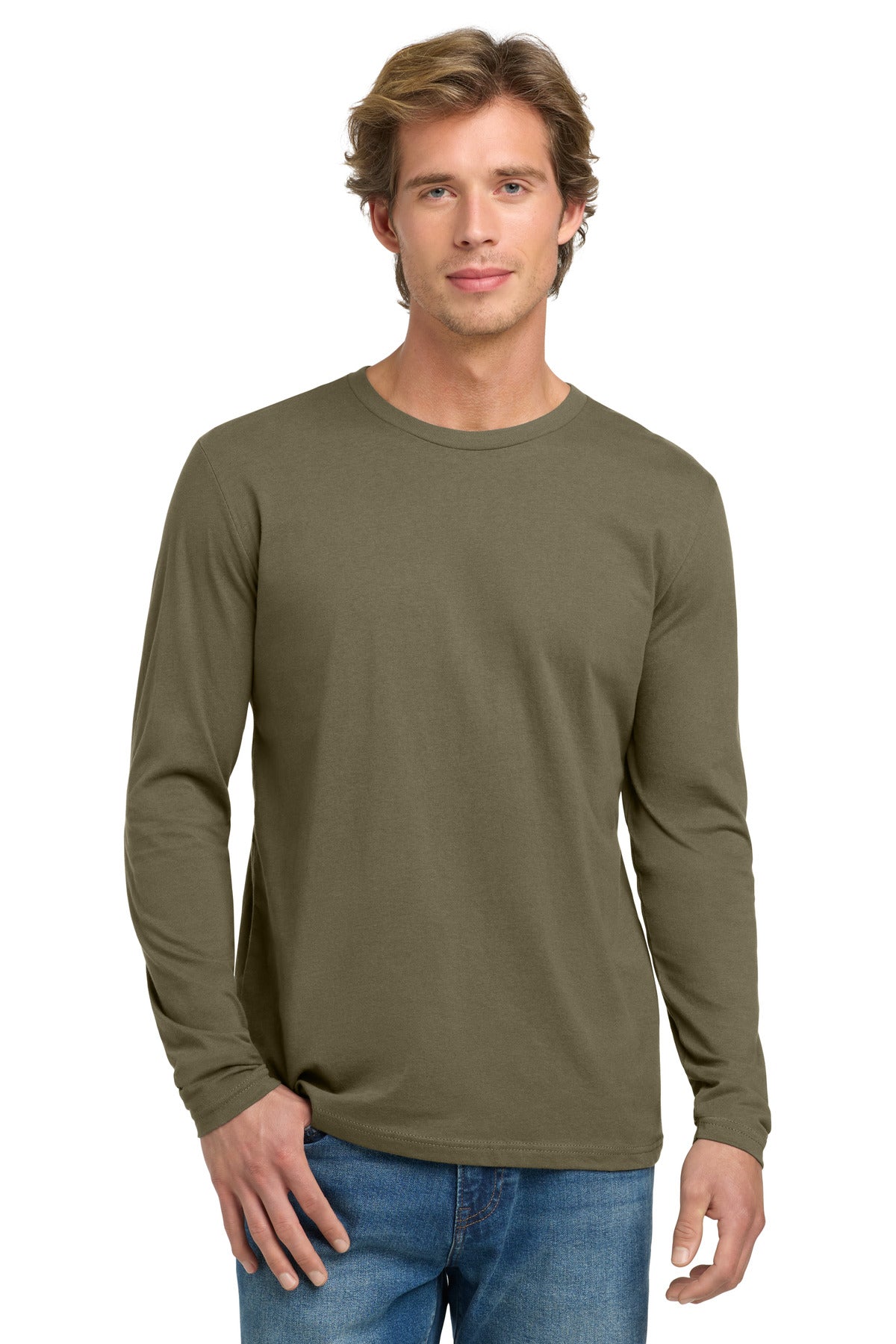 Next Level Apparel Cotton Long Sleeve Tee