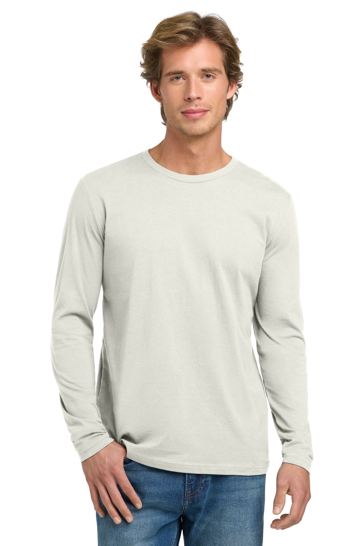 Next Level Apparel Cotton Long Sleeve Tee