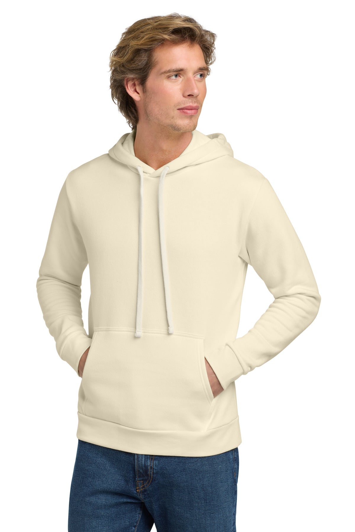 Next Level Apparel Adult Santa Barbara Pullover Hoodie - Natural