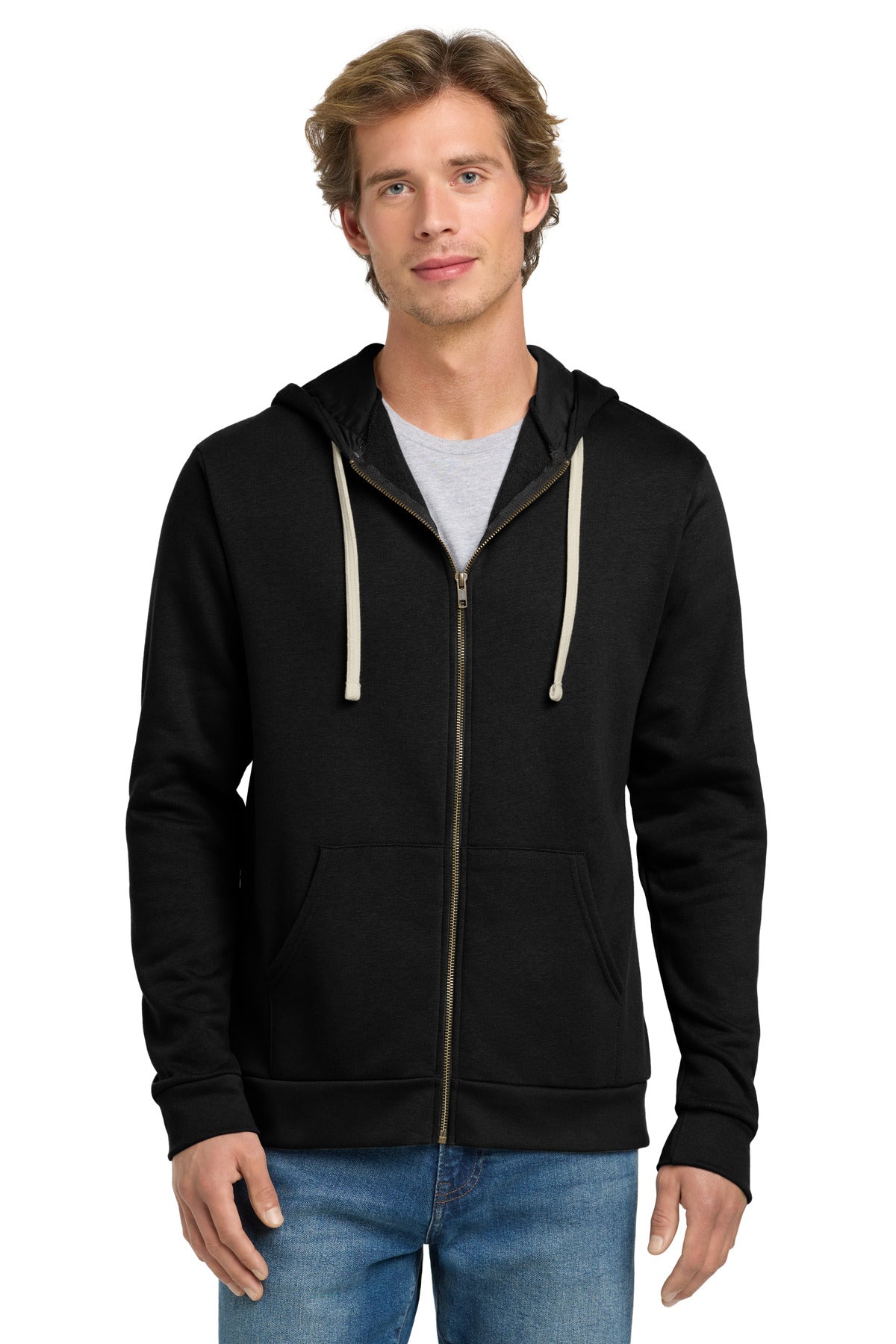 Next Level Apparel Adult Santa Barbara Zip Hoodie