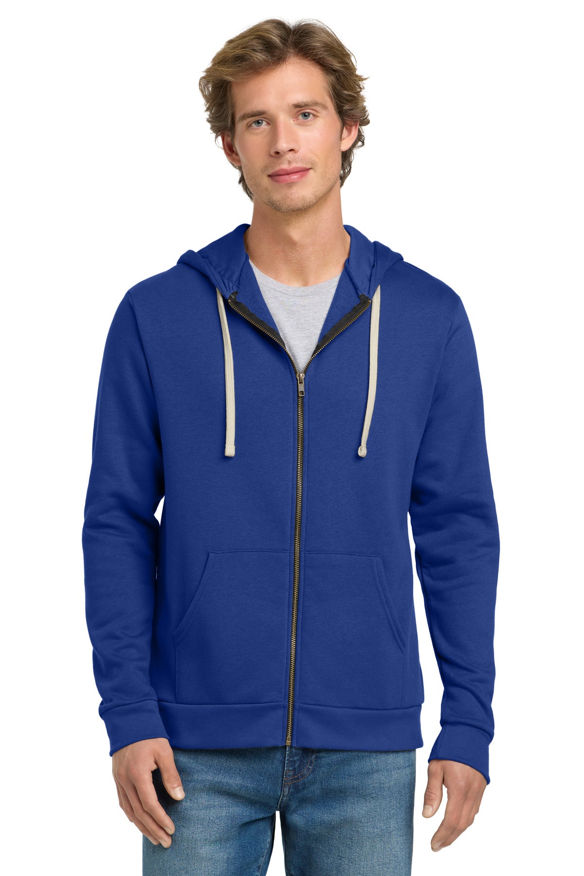 Next Level Apparel Adult Santa Barbara Zip Hoodie