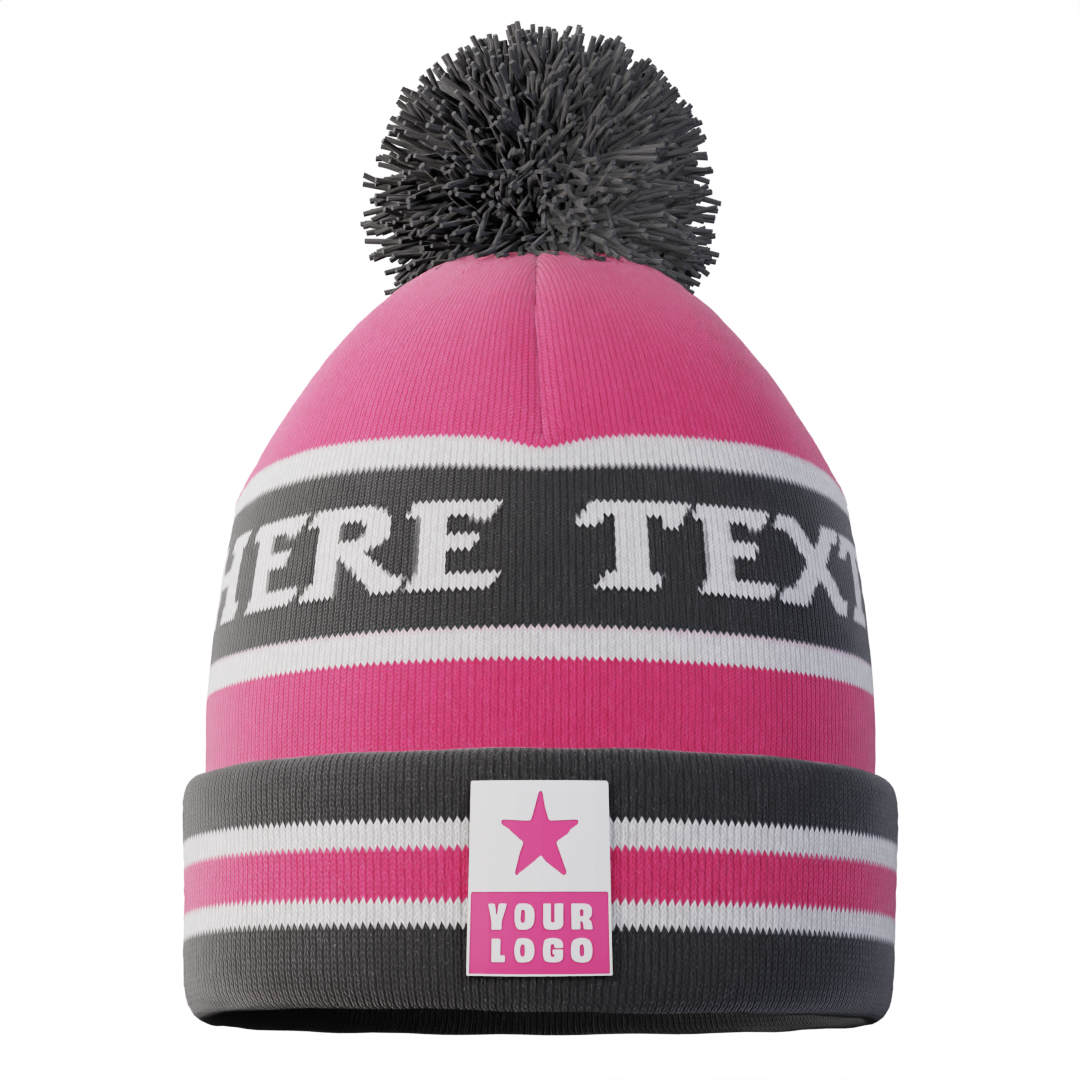 Custom Pom Beanie USA