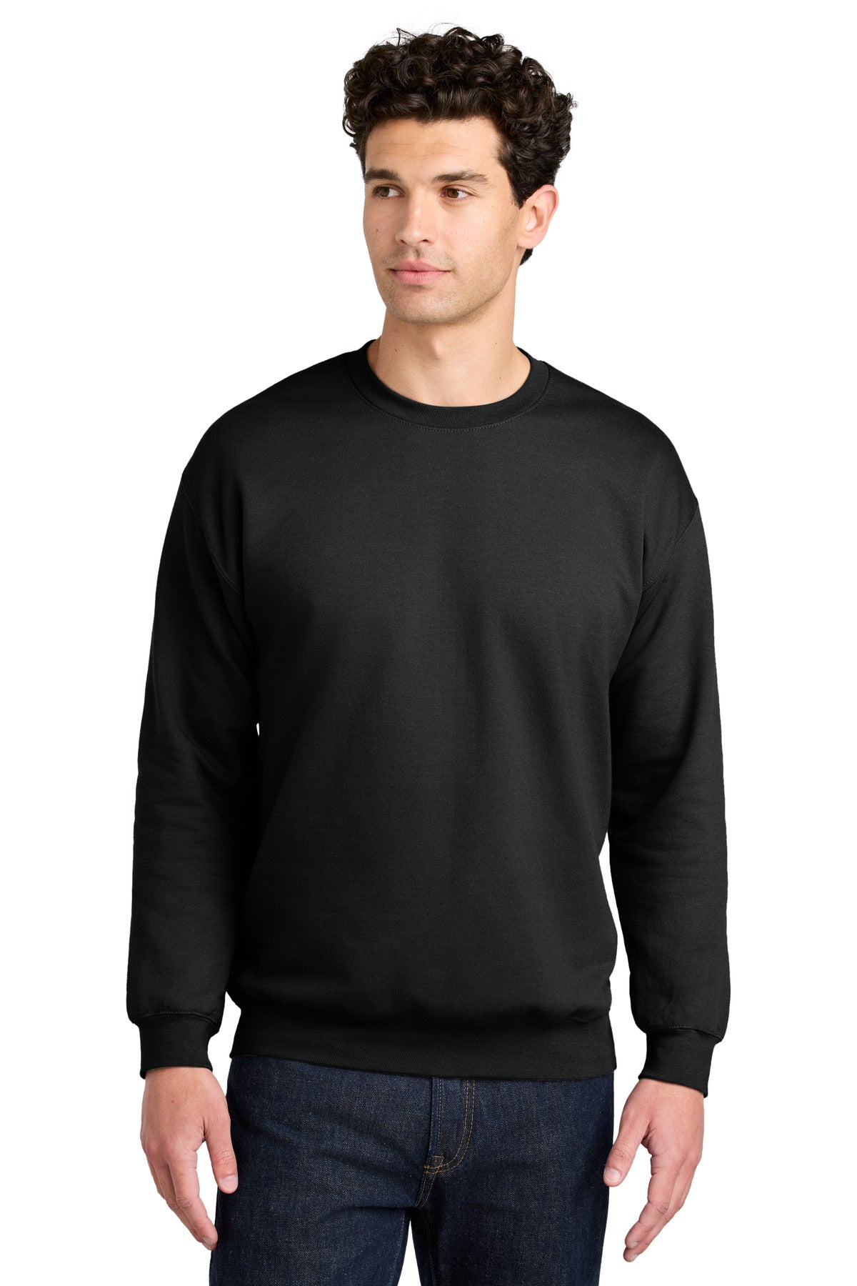 Gildan Softstyle Crewneck Sweatshirt - Black