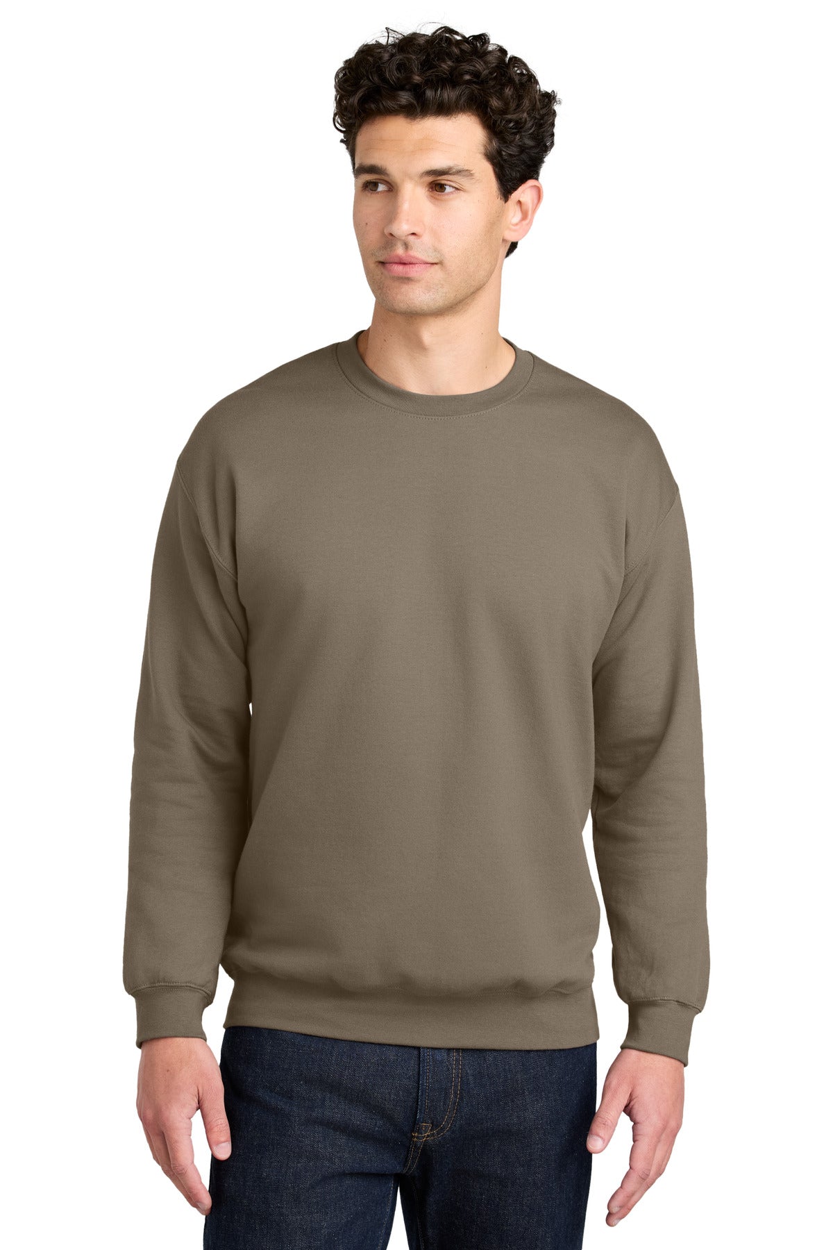 Gildan Softstyle Crewneck Sweatshirt - Brown Savana