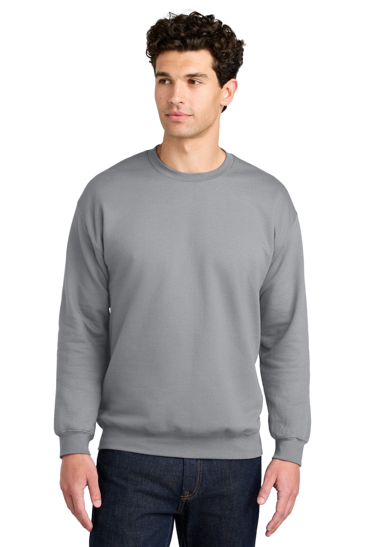 Gildan Softstyle Crewneck Sweatshirt - Cement