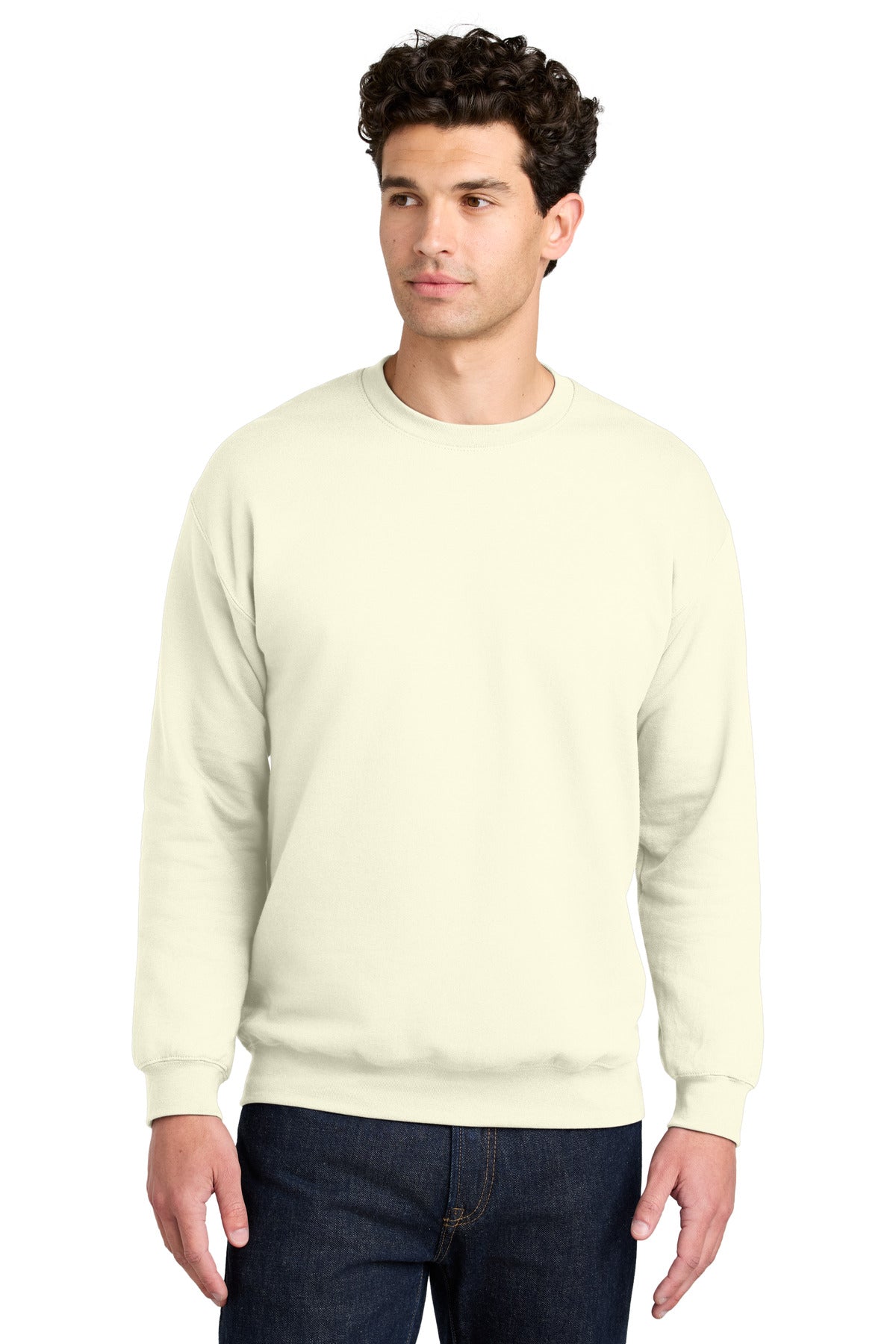 Gildan Softstyle Crewneck Sweatshirt - Off White