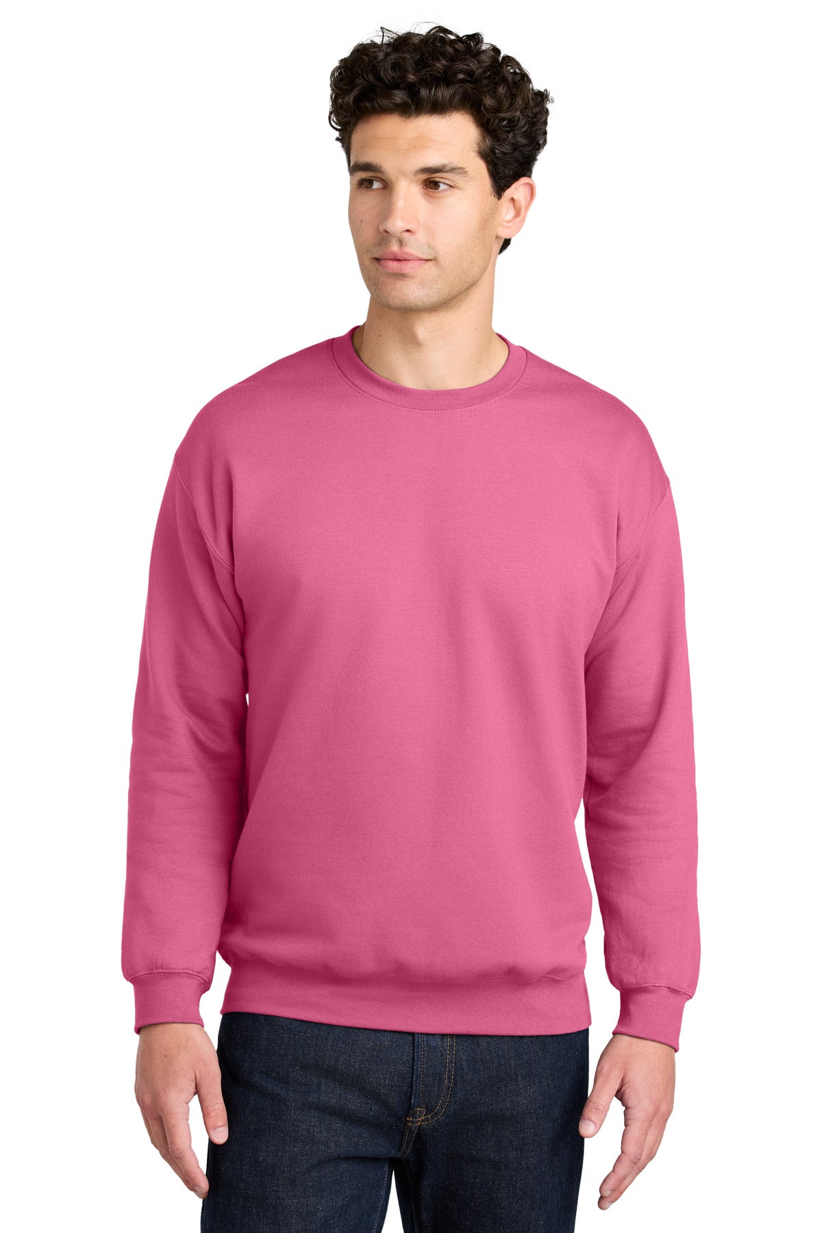 Gildan Softstyle Crewneck Sweatshirt - Pink Lemonade