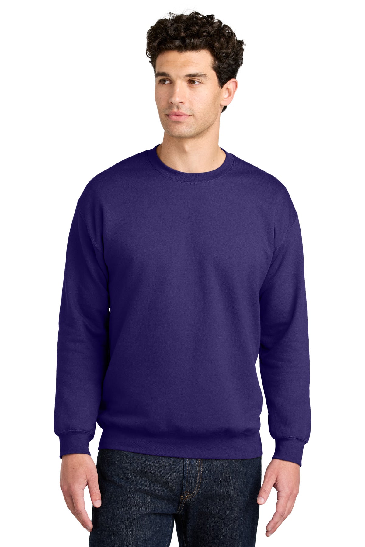 Gildan Softstyle Crewneck Sweatshirt - Purple