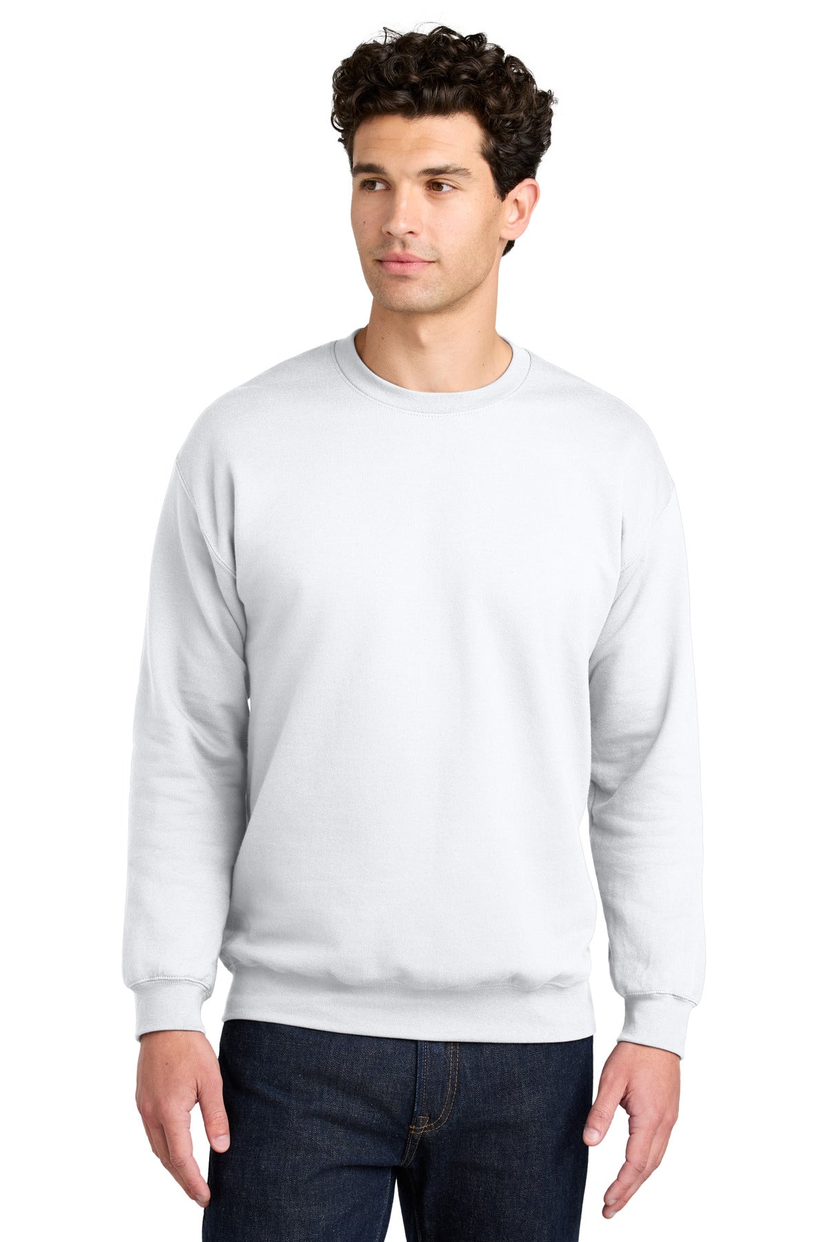 Gildan Softstyle Crewneck Sweatshirt - White