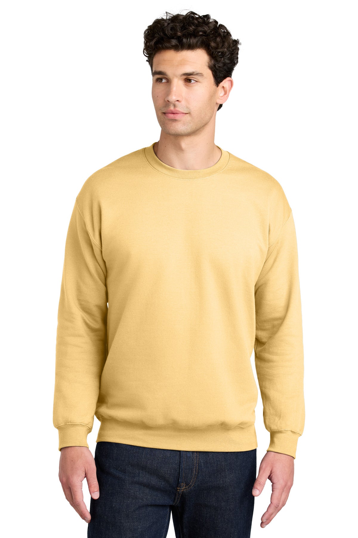 Gildan Softstyle Crewneck Sweatshirt - Yellow Haze