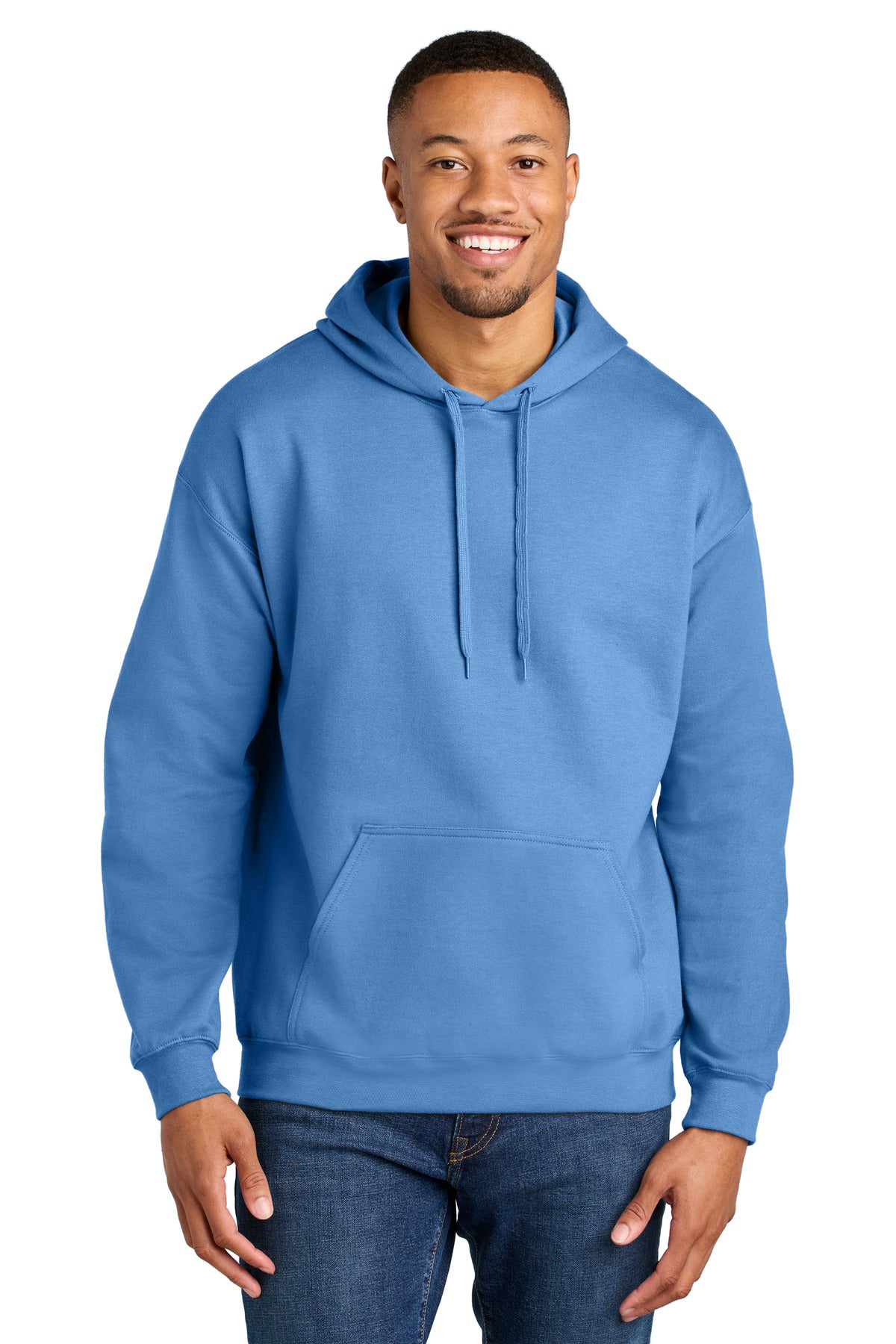 Gildan Softstyle Midweight Pullover Hooded Sweatshirt - Carolina Blue