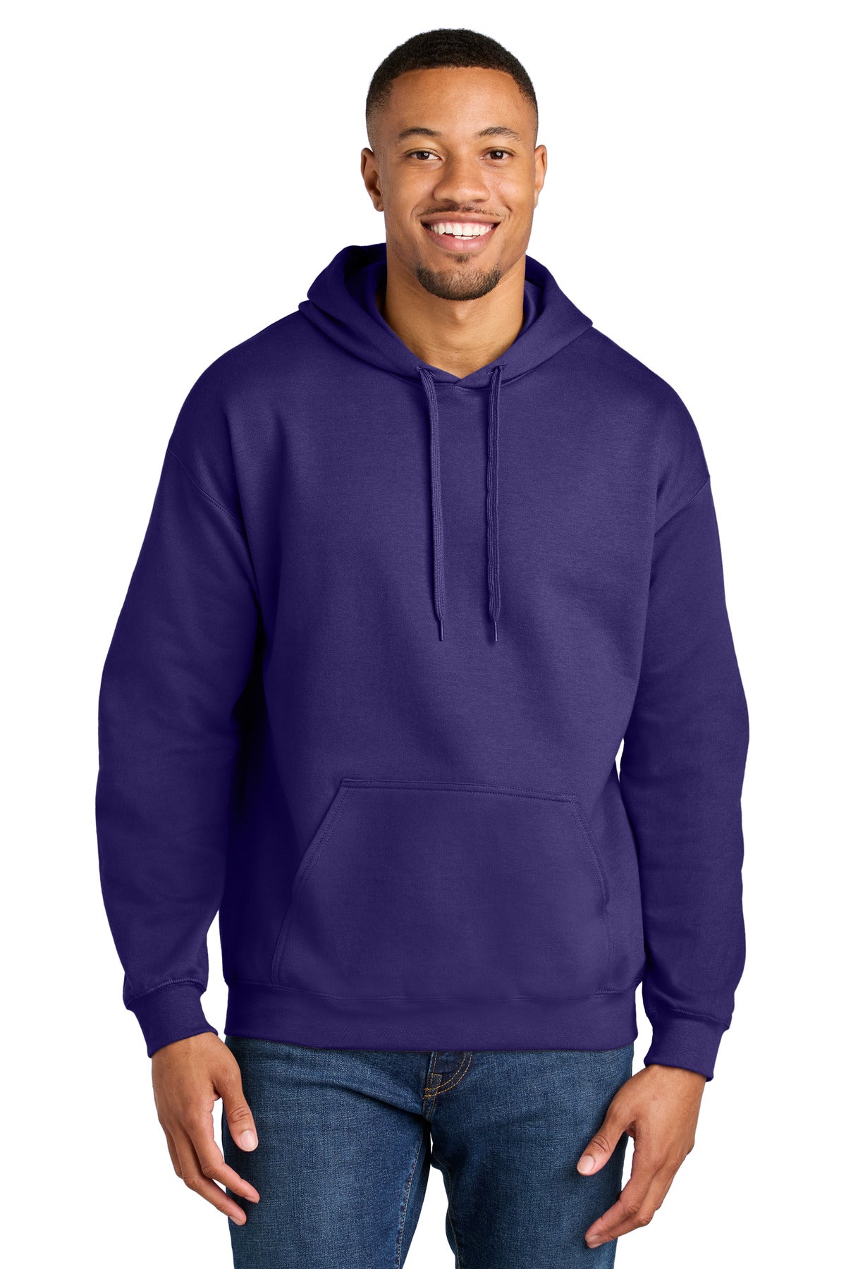 Gildan Softstyle Midweight Pullover Hooded Sweatshirt - Purple