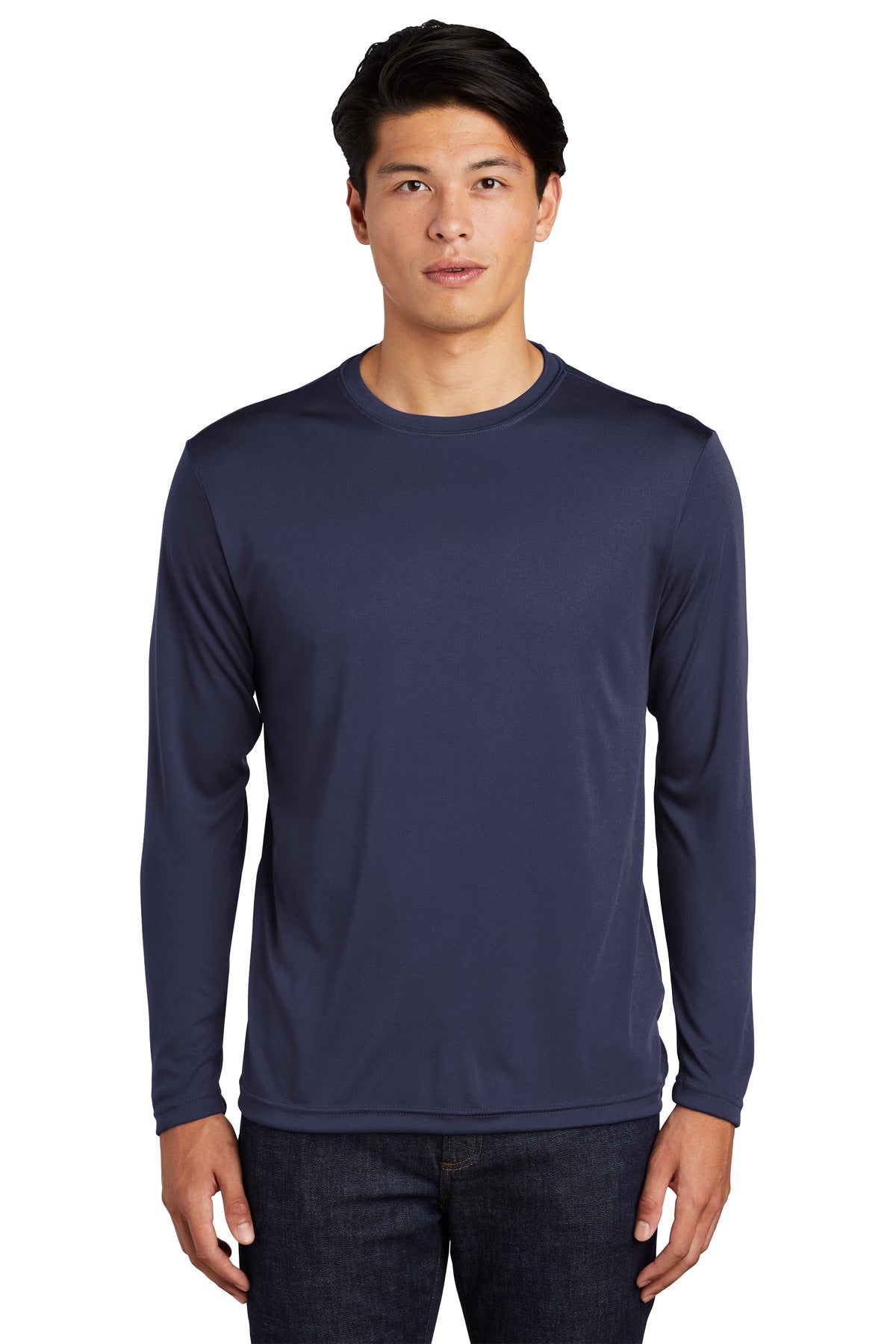 Sport-Tek Long Sleeve PosiCharge Competitor Tee - True Navy