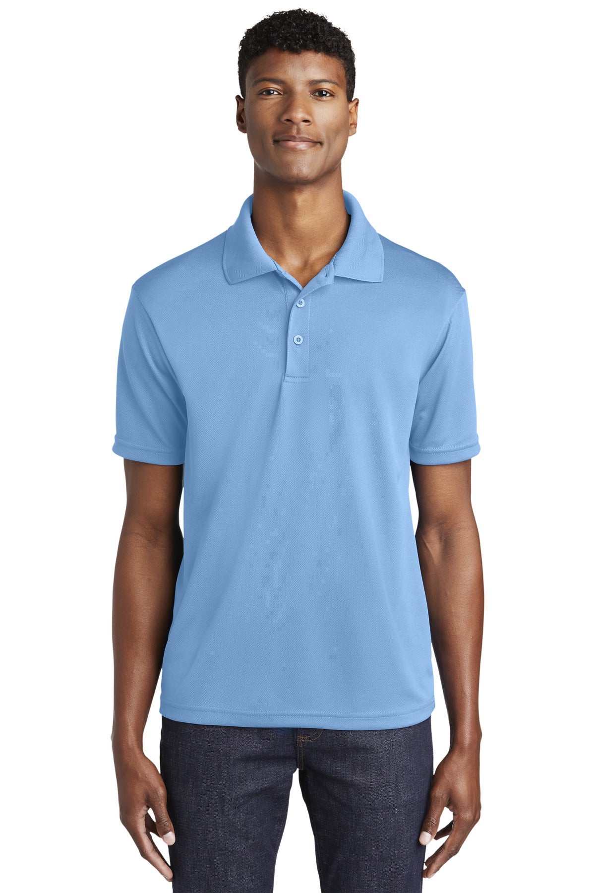 Sport-Tek PosiCharge RacerMesh Polo - Carolina Blue