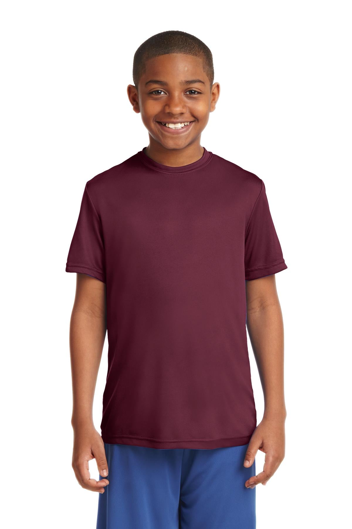 Sport-Tek Youth PosiCharge Competitor Tee - Cardinal