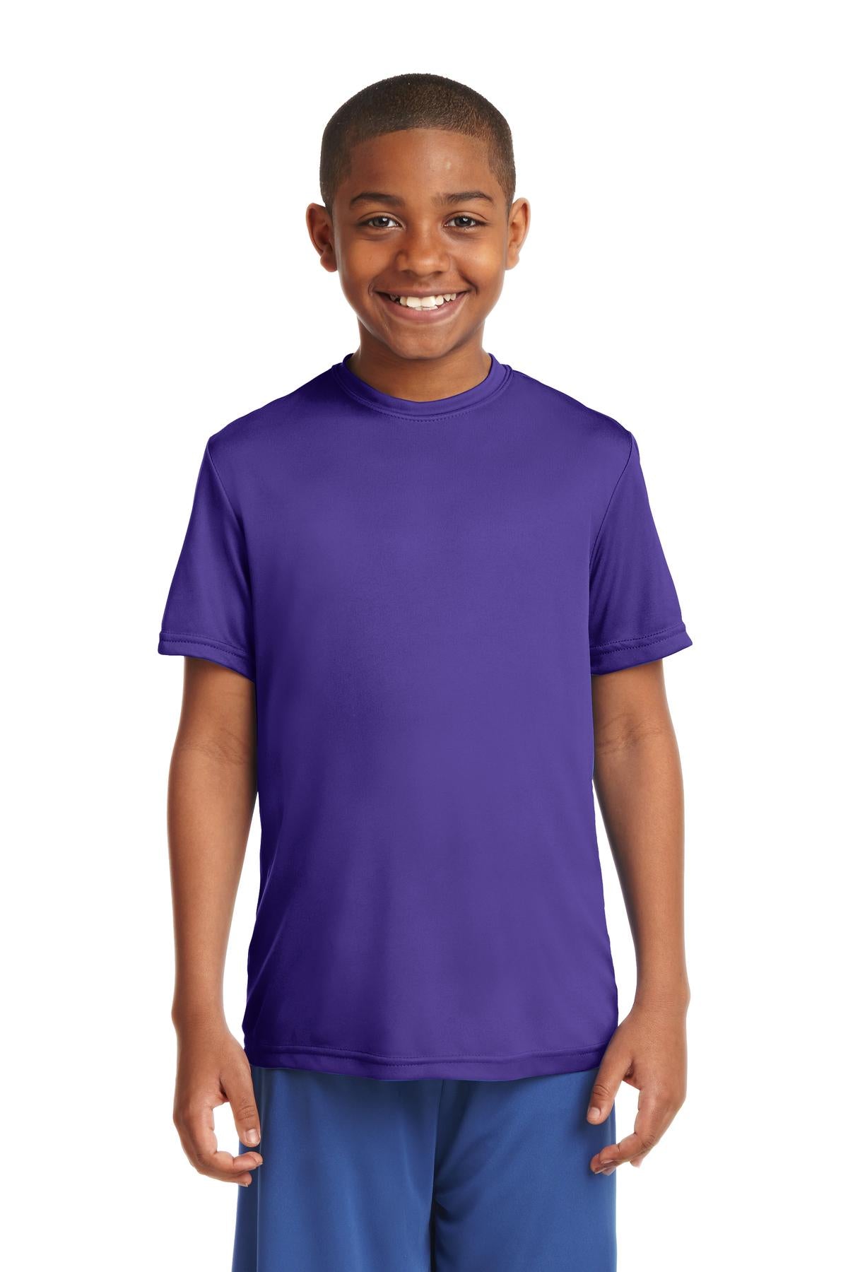 Sport-Tek Youth PosiCharge Competitor Tee - Purple