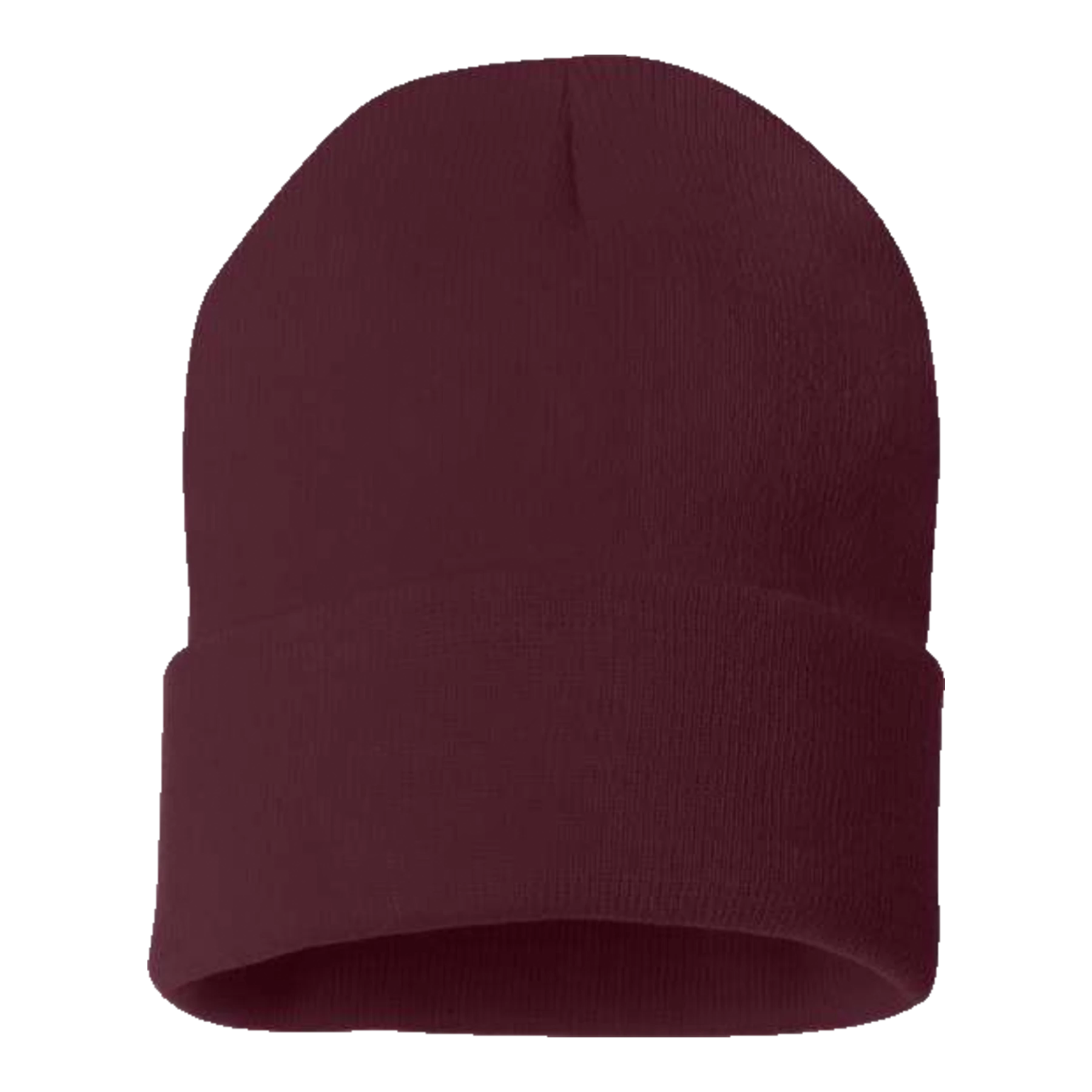 Sportsman Solid Custom Cuffed Beanie