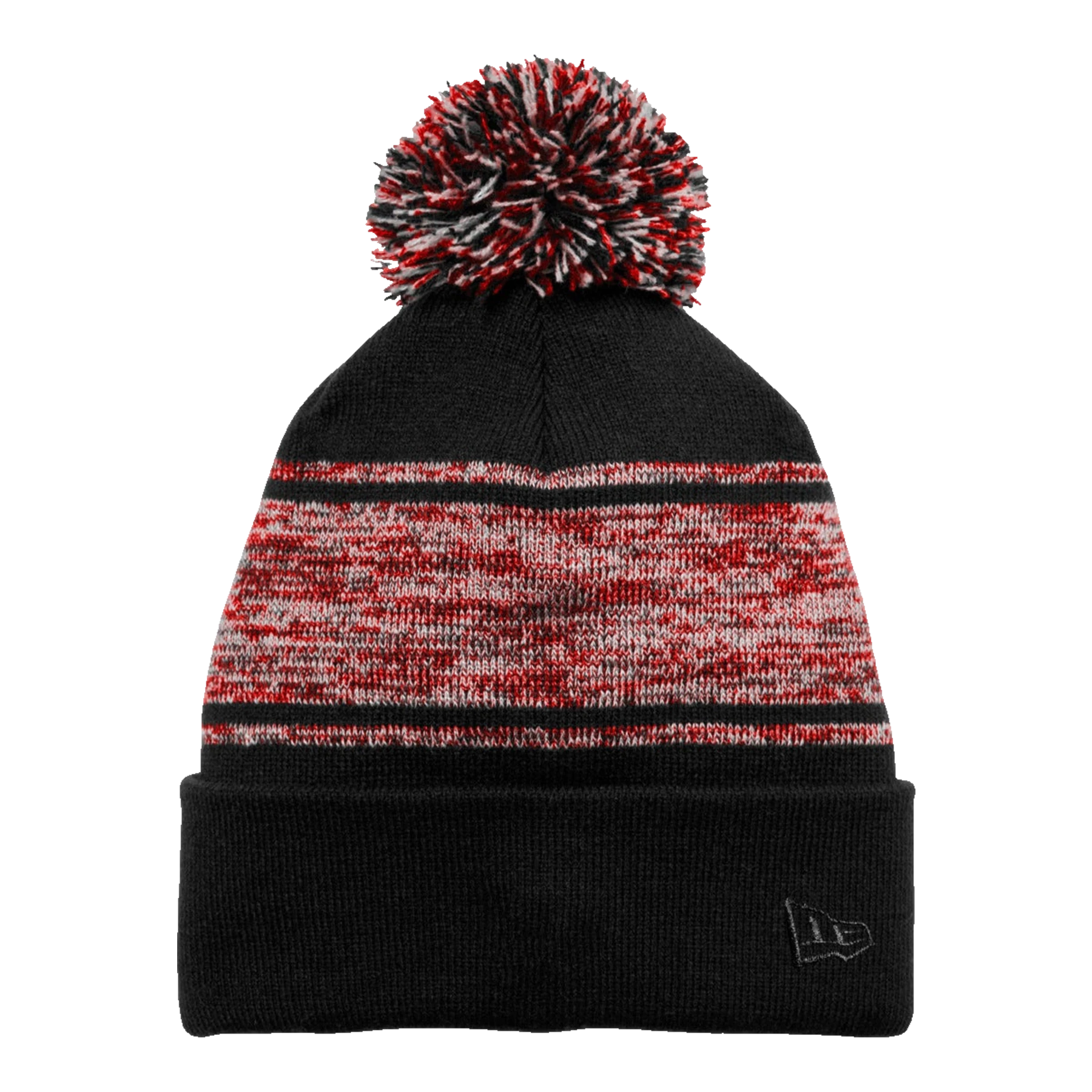 New Era Knit Chilled Custom Pom Beanie