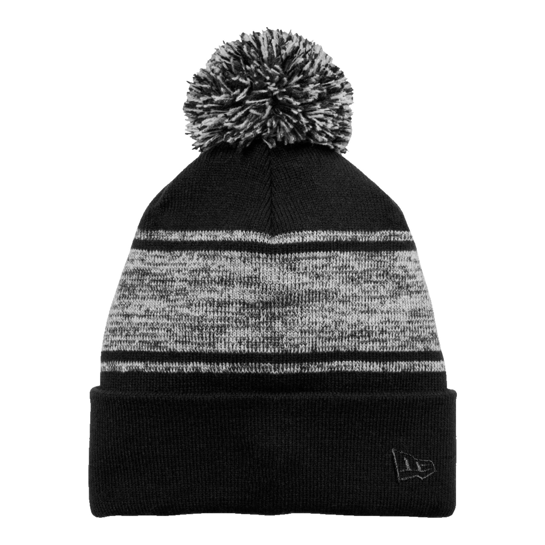 New Era Knit Chilled Custom Pom Beanie