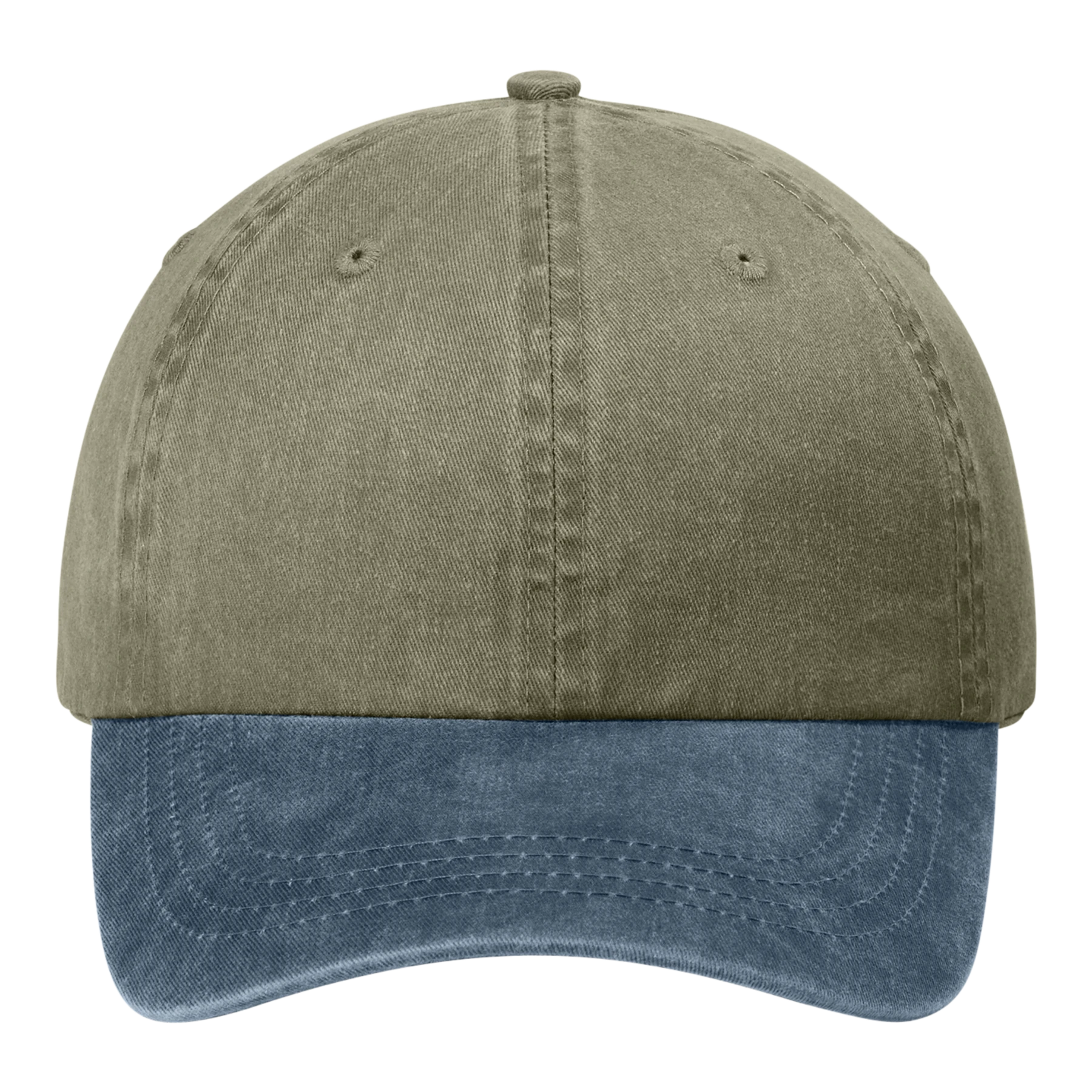 Port & Company Two-Tone Pigment-Dyed Custom Dad Hat