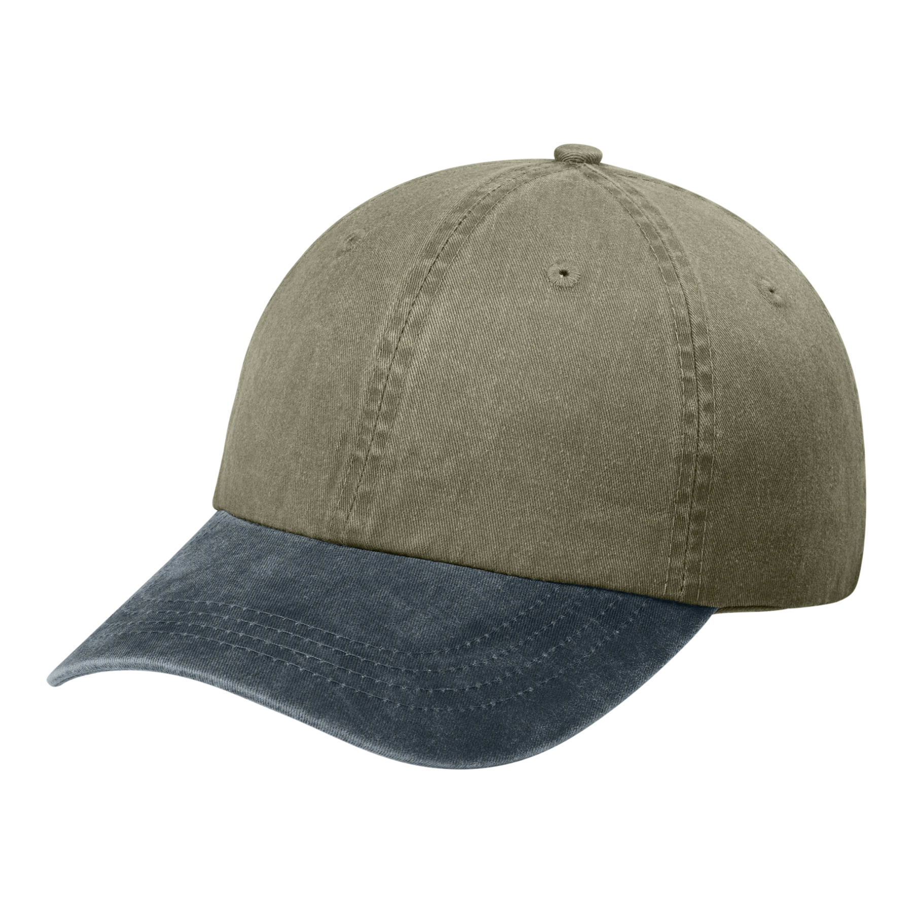 Port & Company Two-Tone Pigment-Dyed Custom Dad Hat