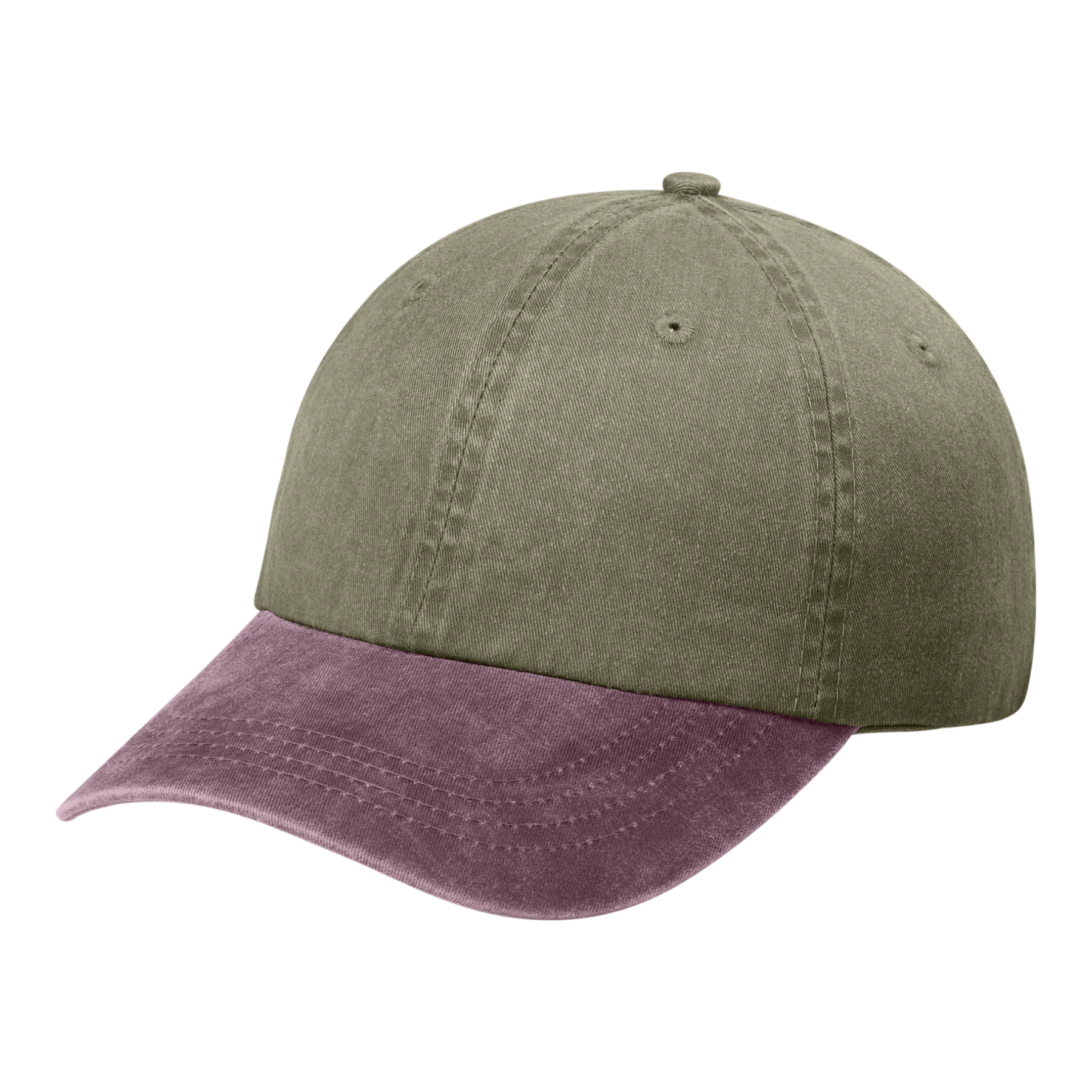 Port & Company Two-Tone Pigment-Dyed Custom Dad Hat